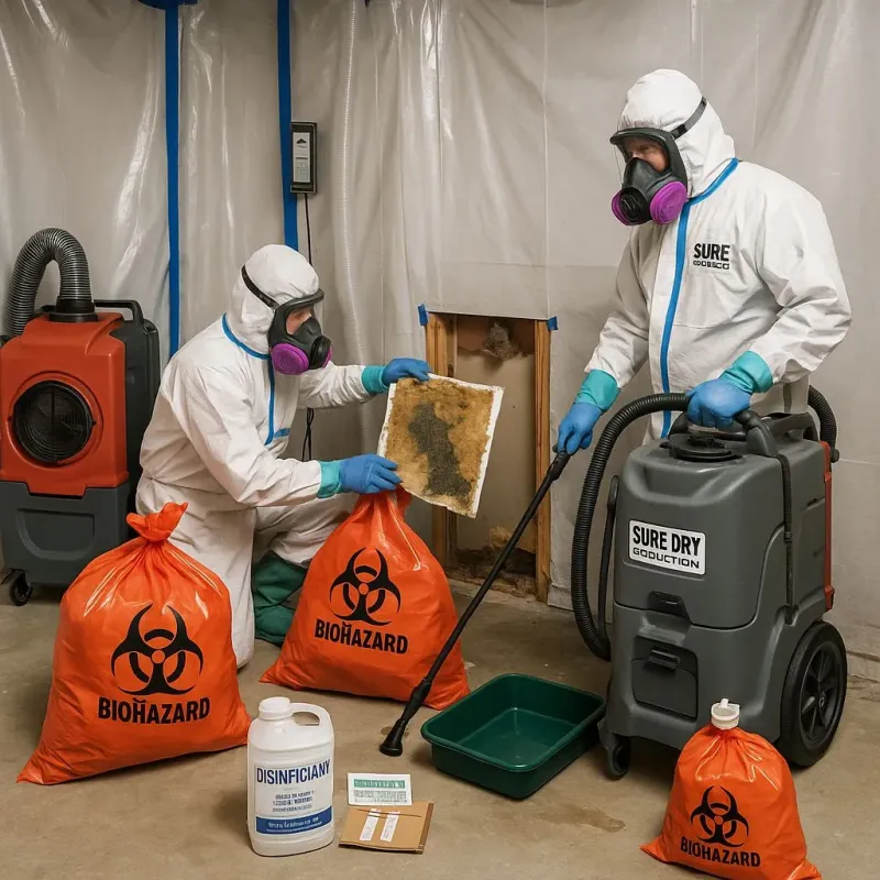 Contaminated Water Handling Protocols process in Henderson, NC