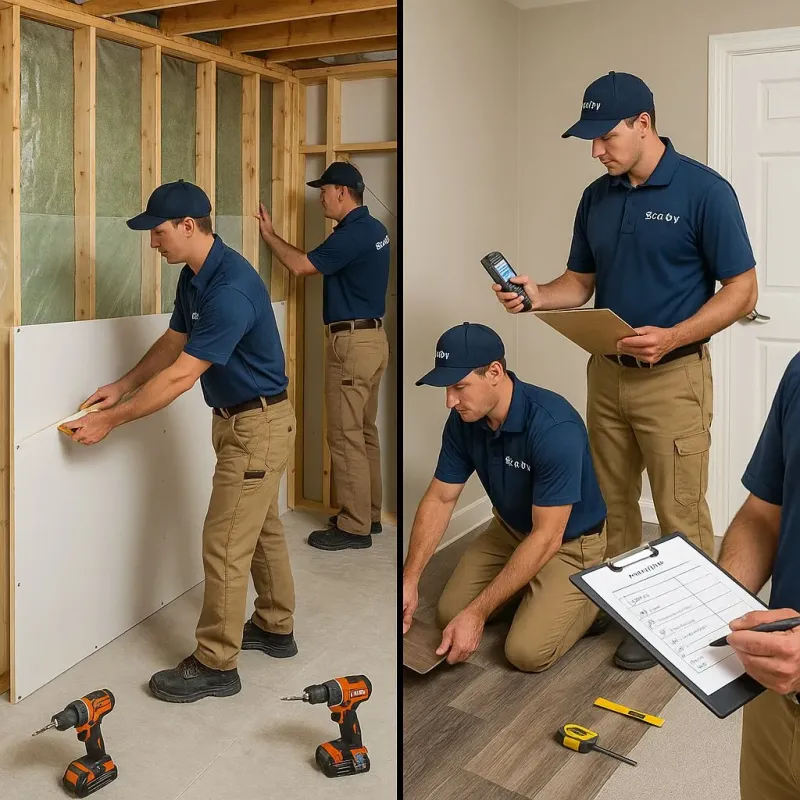Repairs and Reconstruction process in Henderson, NC