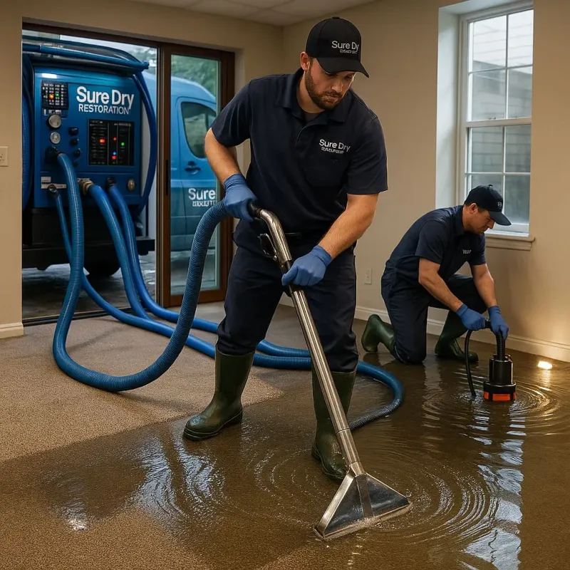 Water Extraction and Removal process in Henderson, NC